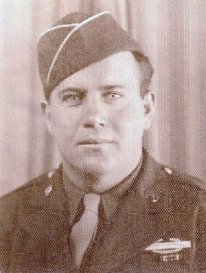 Sgt. John Buzas, WWII veteran awarded the Purple Heart and Bronze Star